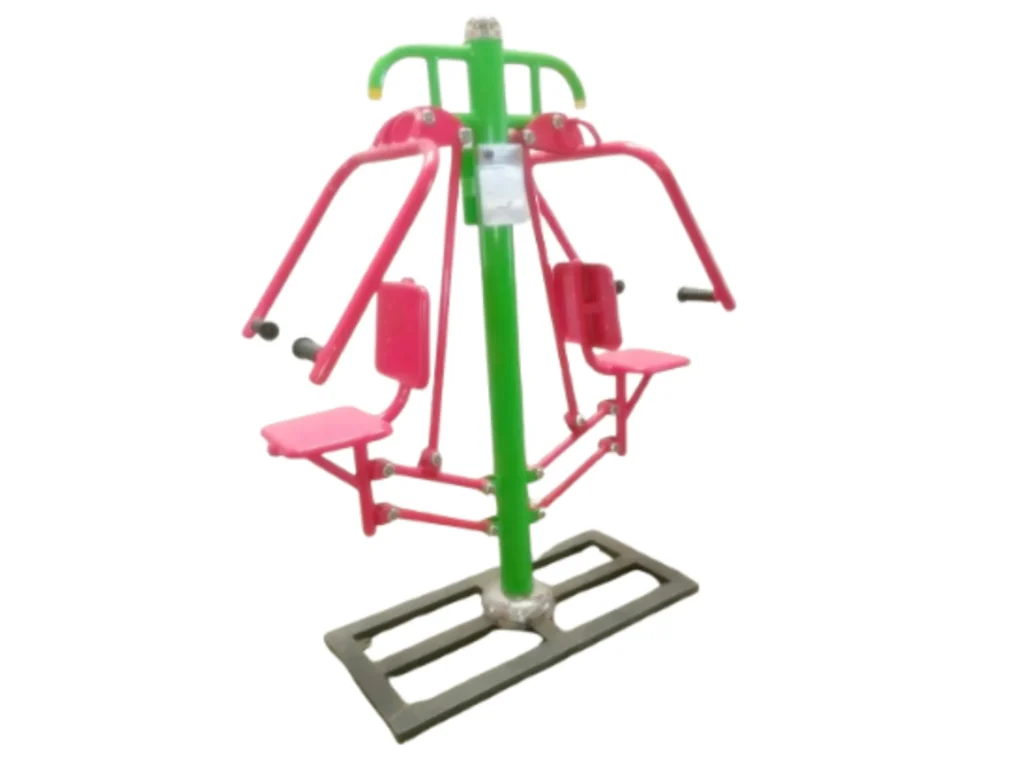 chest cum shoulder press supplier in indore, open gym, open gym equipment