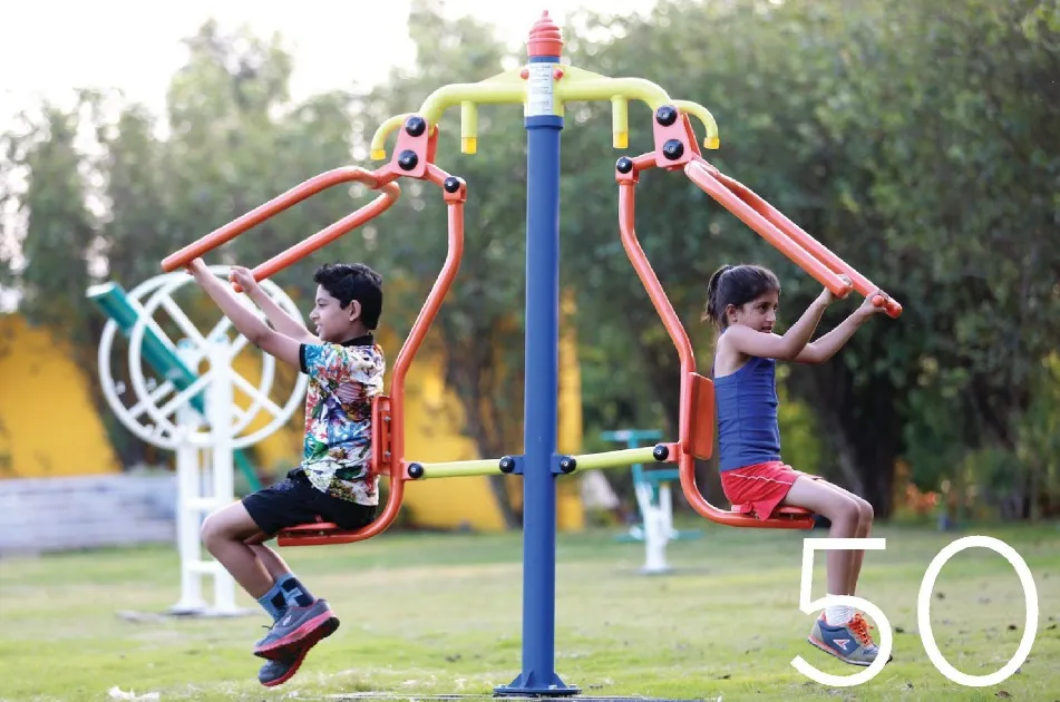 shoulder press mini, kids outdoor gym equipments dealer indore